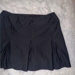 Under Armor Black Pleated Golf Mini Skirt XL Multiple Pockets